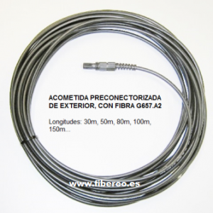 Cables holgados de fibra óptica Fiberco